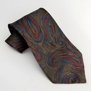 Protocol Artsy Paisley Design Classy Stylish Fashion Polyester Men's Neck‎ Tie
